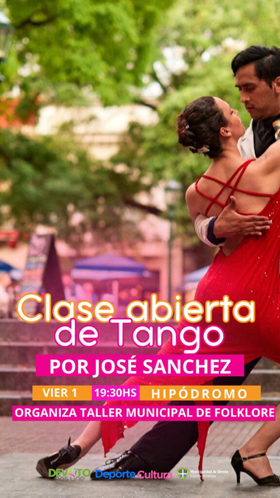 VIERNES DE TANGO Y FOLCLORE EN EL HIPÓDROMO