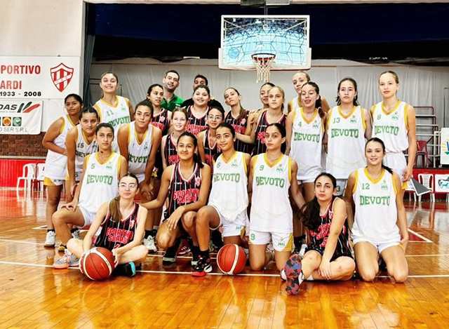 LAS U17 DEL BÁSQUET JUGARON EN SUARDI