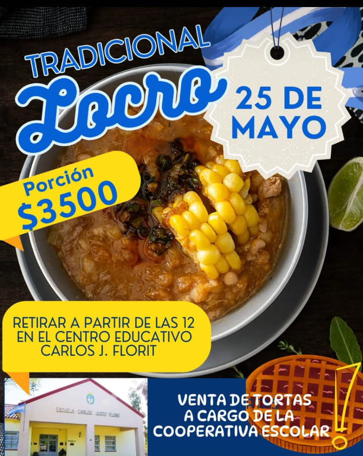 SALE EL LOCRO DEL 25 DE MAYO