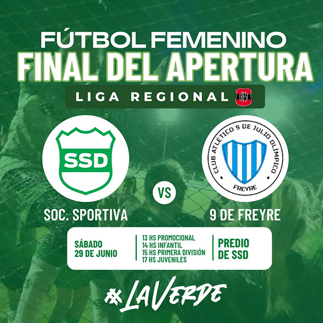 EL FÚTBOL FEMENINO DE SOCIEDAD SPORTIVA DEVOTO JUEGA LA FINAL EN SU CASA