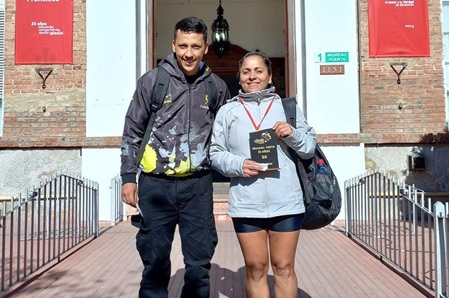 DOS DEVOTENSES EN LA MARATÓN DEL FASTA