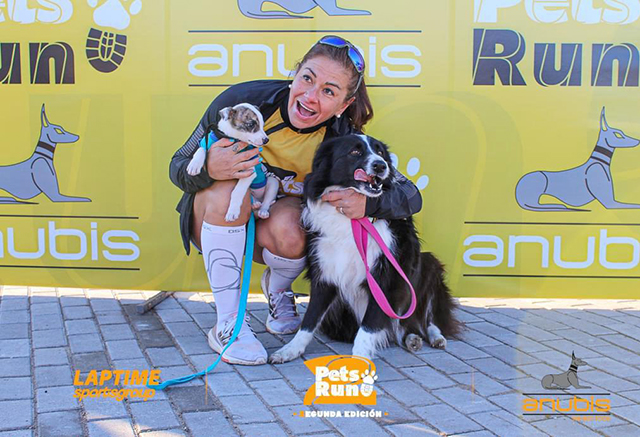 PEPS RUN: VERÓNICA ROJAS CORRIÓ SU PRIMERA MARATÓN CON MASCOTAS