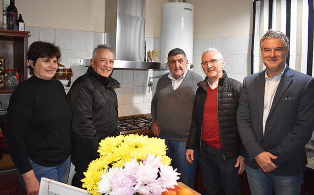 CON IMPORTANTES ANUNCIOS BORELLO INAUGURÓ LA RED DOMICILIARIA DE GAS EN DEVOTO