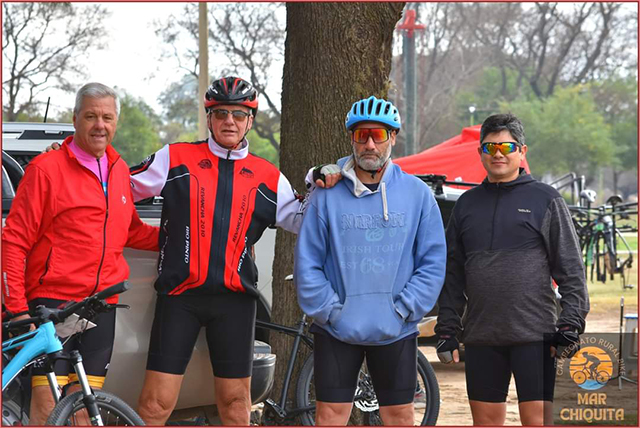 NUMEROSO PELOTÓN DEVOTENSE EN EL RURAL BIKE MAR CHIQUITA