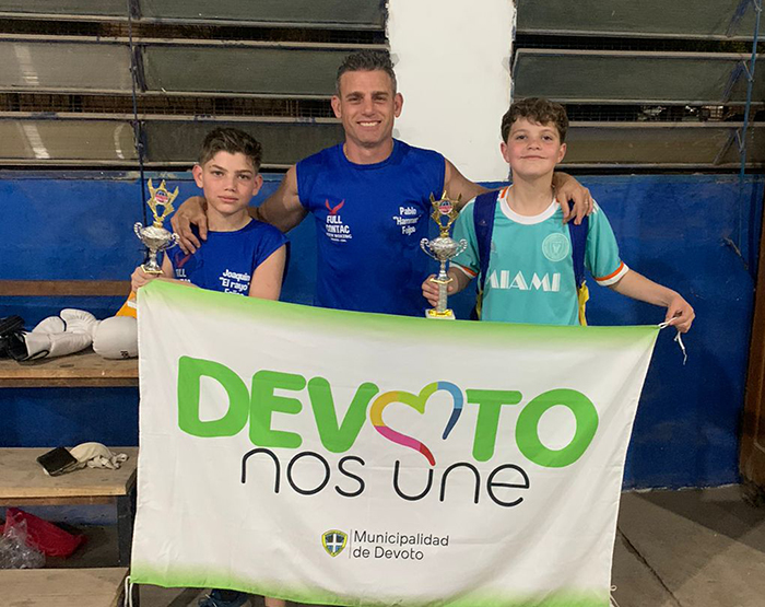 EL KICK BOXING DEVOTENSE TIENE DOS CAMPEONES PROVINCIALES