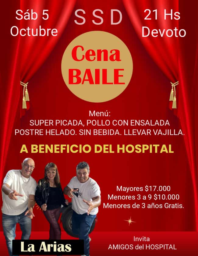 SE VIENE LA FIESTA ANUAL DEL HOSPITAL MUNICIPAL DEVOTO