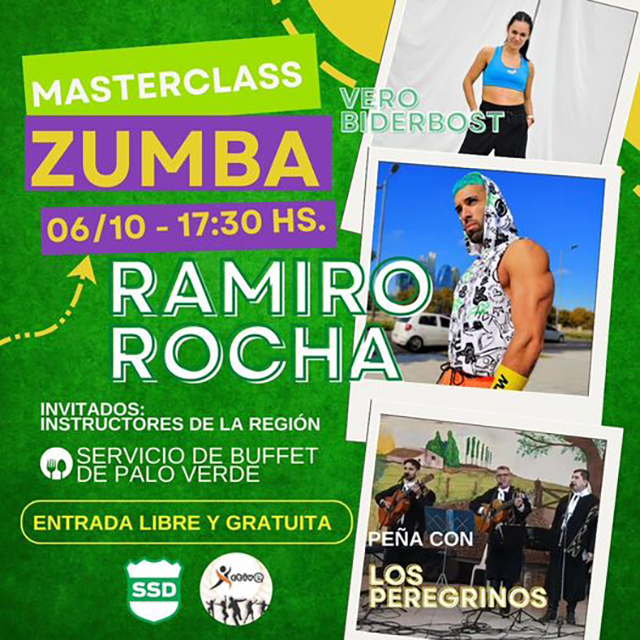 MASTER CLASS DE ZUMBA EN SOCIEDAD SPORTIVA