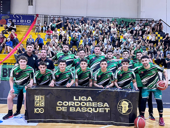 EL BÁSQUET VERDE Y BLANCO GRITÓ CAMPEÓN