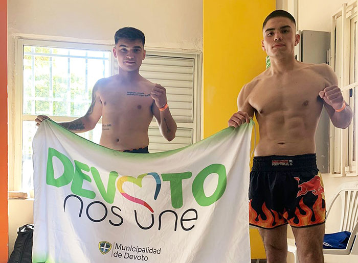 BUENA NOCHE PARA EL KICK BOXING DEVOTENSE EN MONTE CRISTO