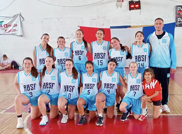 OTRA EXPERIENCIA PROVINCIAL PARA LA SELECCIÓN U13 DE BÁSQUET FEMENINO