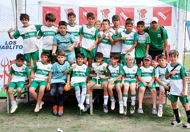 LOS PREINFANTILES FUERON CAMPEONES DE PLATA EN LOS DIABLITOS