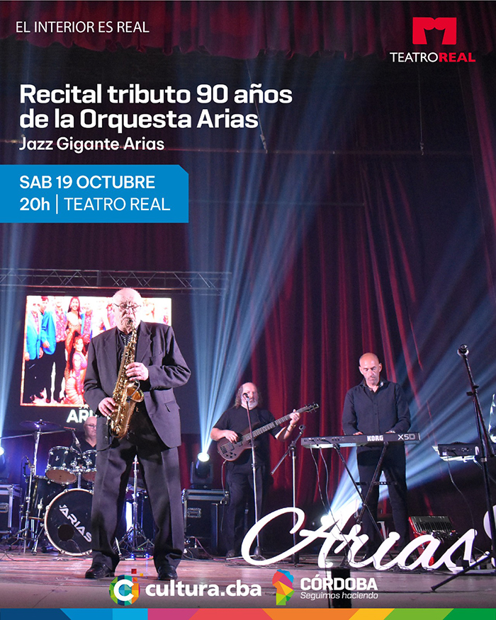 EL TRIBUTO A LOS 90 AÑOS DE LA ORQUESTA ARIAS LLEGA AL TEATRO REAL