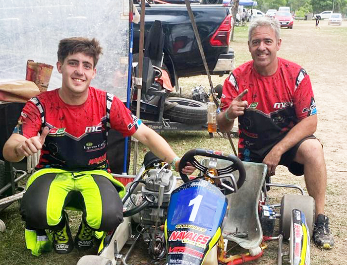 JUANI CARUSILLO UN CAMPEÓN ANTICIPADO EN EL OPEN KART SANTAFESINO