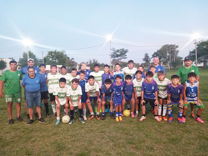 AMISTOSO PREPARATORIO PARA EL NACIONAL DE BABY FÚTBOL